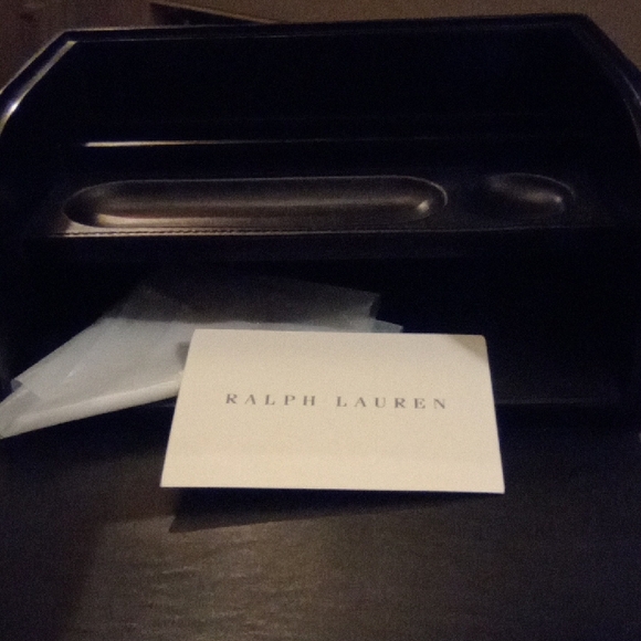 Ralph Lauren Black Stationery Set Office Essential